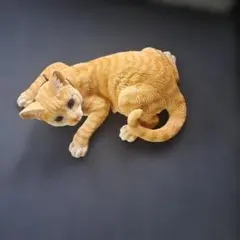 招き猫 m(*´︶`*)∫m ❤︎ 茶トラさん (オレンジ) - メルカリ