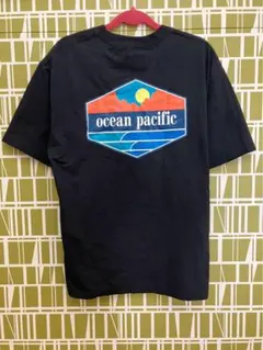 【近年モデル】オーシャンパシフィック Op 半袖Tシャツ XL 吸汗速乾 黒のサムネイル