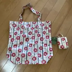 【未使用】和柄エコバッグ 花筐梅のサムネイル