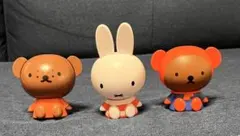 ミッフィー フィギュア ガチャガチャ 3体セット くま キャラクター