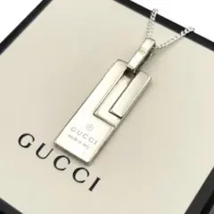☆美品☆ グッチ GUCCI カットアウトg モチーフ 喜平 ネックレス