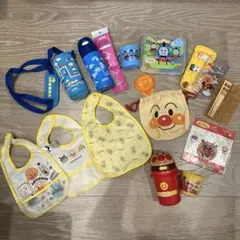 【17点セット】アンパンマン 子ども用ランチセット 遠足 ピクニック お弁当箱