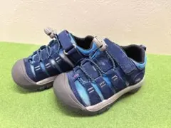 KEEN キッズシューズ 青　15cm