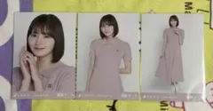 乃木坂46 生写真 遠藤さくら ポロシャツワンピ
