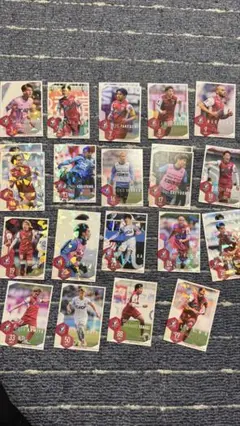 ファジアーノ岡山 オフィシャルトレーディングカード2025キラカード4枚セット