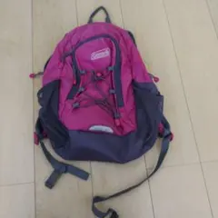 Coleman ピンク グレー リュック