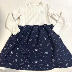 ユニコーン柄 ドッキングワンピース 130cm