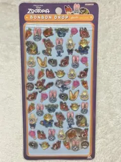 【正規品】ズートピアmini ボンボンドロップシール