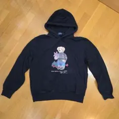 ラルフローレンポロベアパーカー(フーディー)黒M