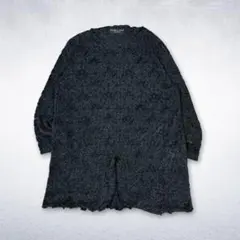 トリココムデギャルソン×テンベア コラボ バゲッ卜トートバッグ 黒×黒 