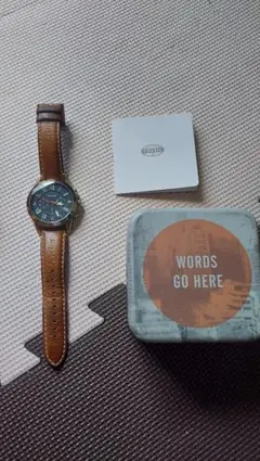 Fossil ダークグリーン 腕時計のサムネイル