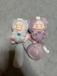 TOP TOY ギュンギュンラム ピンクヒョウ柄 ぬいぐるみ ストラップ 巻巻