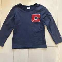 Champion ネイビー 長袖カットソー　130㎝