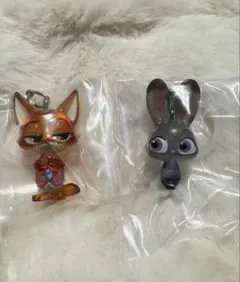 ズートピア2　めじるしアクセサリー ジュディ、ニックA 2個セット