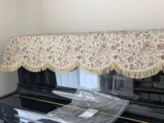 新品☆ALPS トップカバー TJ-23 フリーサイズ 花柄　ピアノ☆