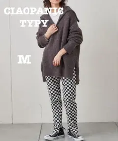 CIAOPANIC TYPY★総柄プリントスキニー　チェッカー柄　M
