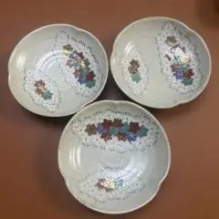 九谷焼旭山 小皿3枚セット