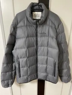Eddie Bauer グースダウンジャケット　グレー　700フィル