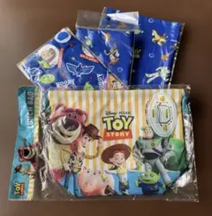 トイ・ストーリー ランチバッグ、巾着袋4点セット 新品未使用品