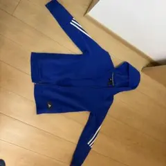 adidas アディダス パーカー ブルー