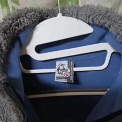CHUMS ボアジャケット グレー×ブルー メンズM廃盤激レア