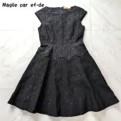 Maglie par ef-de 花柄刺繍ワンピース Aライン ビーズのサムネイル