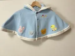 ミキハウス　ボレロ　ポンチョ　ベビー