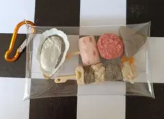 ガチャ詰めポーチ 食品サンプル ミニチュア