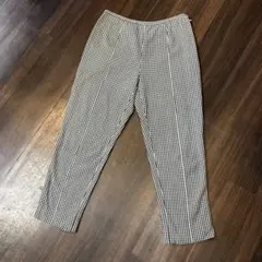 iCB テーパードパンツ ギンガムチェック レディース レギンス レギパン