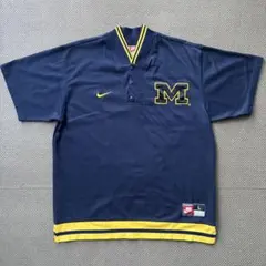 old 90s NIKE ゲームシャツ　ミシガン大学　ストリート　アメリカ古着