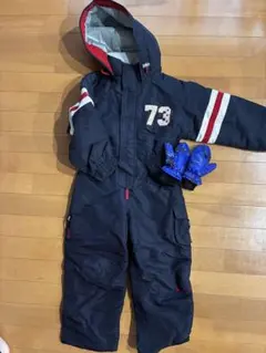 POCKET BEAR 子供用スキーウェア 110 ネイビー