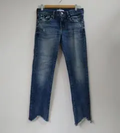 レッドカード※RED CARD 裾フリンジ デニム 23 日本製