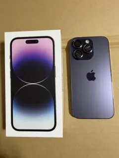 美品】iPhone 14 Pro 512GB限定色ディープパープル - メルカリ