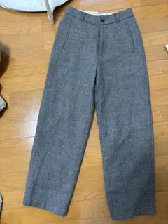 INES DE LA FRESSANGE グレー ワイドパンツ