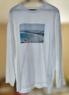 長袖 Tシャツ ホワイト フォトプリント　フェリシモのサムネイル