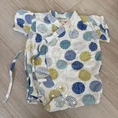 水玉模様 甚平 サイズ80