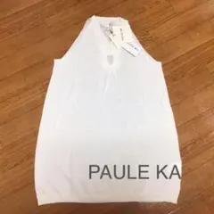 【新品タグ付き】ポールカ★PAULE KA★ノースリーブニットのサムネイル