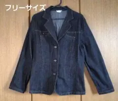 【美品】Gジャン☆ゆったりサイズ　ロベリア　レディース　フリーサイズのサムネイル