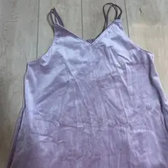 gu⭐︎ピンクベロアキャミワンピース150