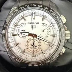 稼働/箱付/SEIKO アストロン 地中海リゾートモデル 10Pダイヤ 腕時計