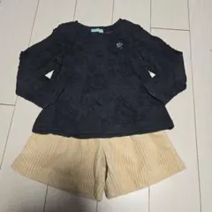 hakka kids　トップス&キュロット