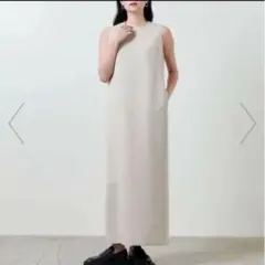 マルゥ レイヤード ノースリーブ ロングワンピース ユナイテッド