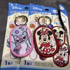 エンジェル ミニーマウス キーホルダー 2個セット