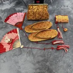 七五三 草履 バッグ 扇子 財布 セット