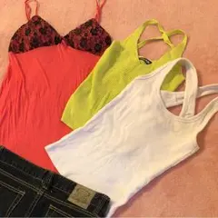 ANAP ワンピース タンクトップ 2点セット