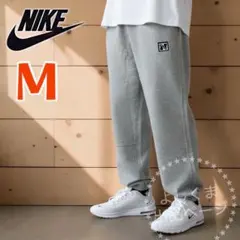 ナイキ　スウェット　パンツ　メンズ　Mサイズ　グレー　フリース　フリースパンツ