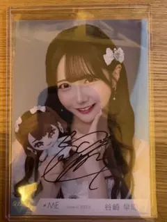 ≠ME 鈴木瞳美 生写真 直筆 ヨリ モーリーファンタジー コメ有り