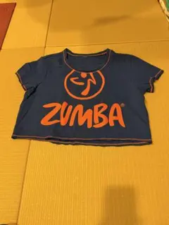 ZUMBA クロップドTシャツ ネイビー
