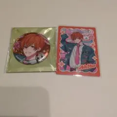 プロセカ　メロパレ　ダイナーカフェ　東雲彰人　缶バッジ　トレーディングカード