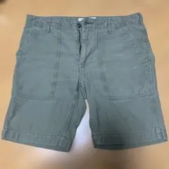 【日本製】FOB FACTORY ベイカーショーツ オリーブ M(2)F4161のサムネイル
